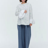 ダブルタックリネンパンツ