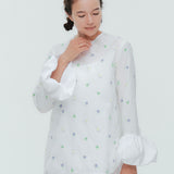 ブロッサムバルーンカフスブラウス