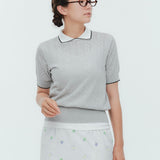 コットンアイレットニット