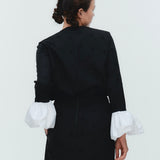 ブロッサムバルーンカフスブラウス