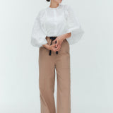 mitsubaパフブラウス