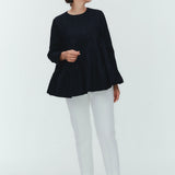 ダブルクロスピンタックパンツ