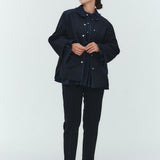 スカラップトリムブラウス