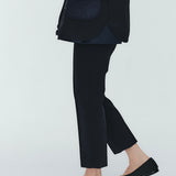 ダブルクロスピンタックパンツ