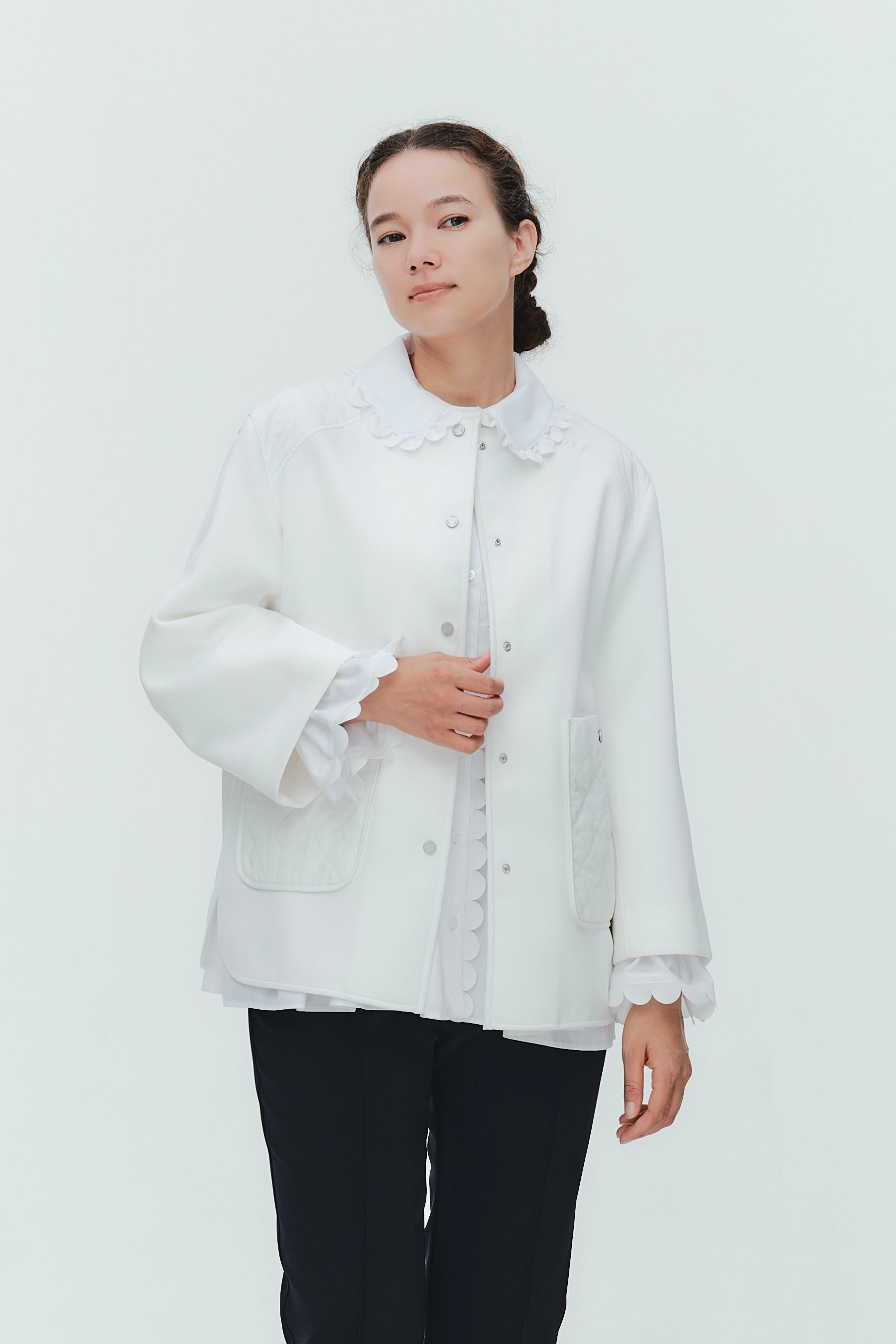 リップルキルトジャケット