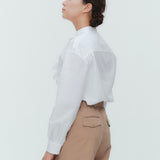 ラッフルギャザーブラウス