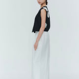 ダブルタックリネンパンツ