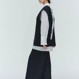 ハイウエストバギーパンツ