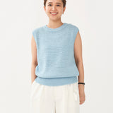テープヤーンバックオープンニット