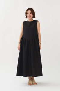 アイビージャガードギャザーワンピース