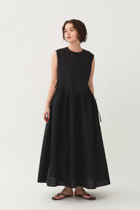 アイビージャガードギャザーワンピース