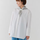 ループスカーフブラウス