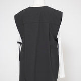 ハンサムVネックリボンジレ