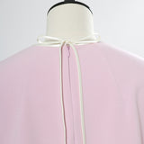 ダブルクロスTeeブラウス