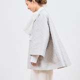 リボンジャガードテントコート