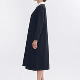 ラウンドカラードレスワンピース