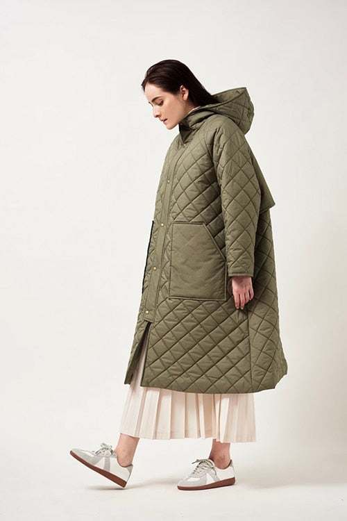 キルティングコート