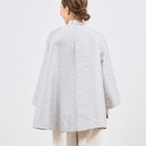 リボンジャガードテントコート