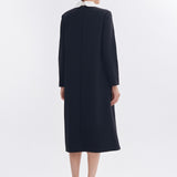 ラウンドカラードレスワンピース