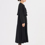 シアースリーブブラックフォーマルセット