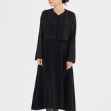 シアースリーブブラックフォーマルセット