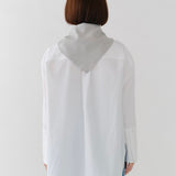 ループスカーフブラウス