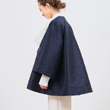 リボンジャガードテントコート