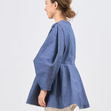 origamiデニムブラウス