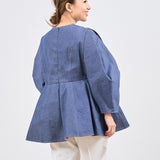 origamiデニムブラウス