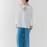 ループスカーフブラウス