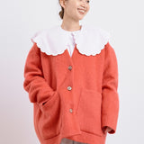 ウールモヘアシャギージャケット