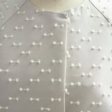 リボンジャガードテントコート