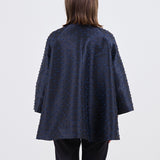 リボンジャガードテントコート