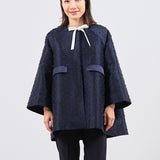 リボンジャガードテントコート