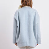 ウールモヘアシャギージャケット