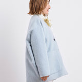 ウールモヘアシャギージャケット