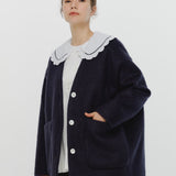 ウールモヘアシャギージャケット