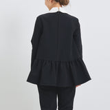 ラウンドカラードレスブラウス