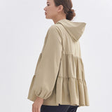 撥水ストレッチパーカー