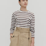 マリブボーダーカットソー