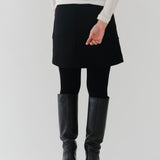 ポケットウールミニスカート