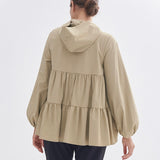 撥水ストレッチパーカー