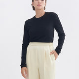 カシミヤシルクシアーテレコロンTee