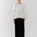 スノージャガードギャザーブラウス