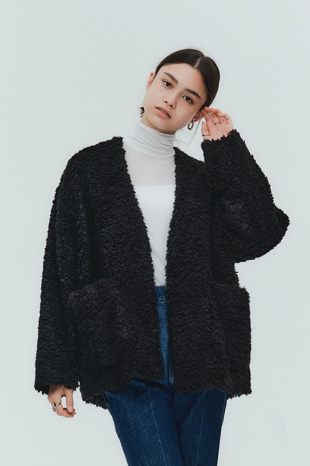 プードルカーディガン