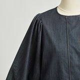 バルーンデニムブルゾン