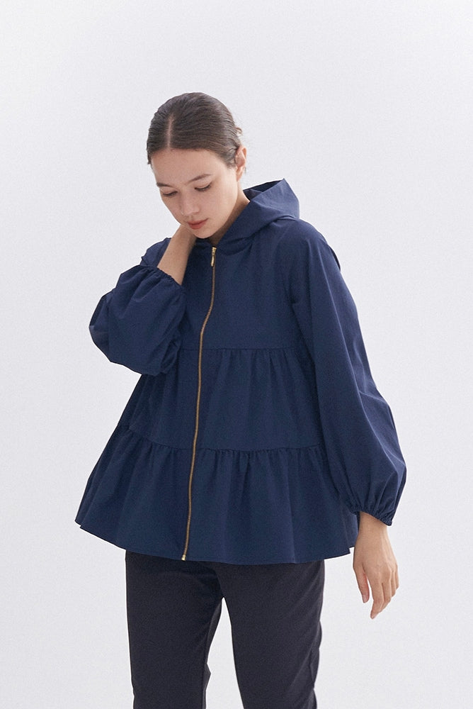 撥水ストレッチパーカー