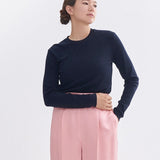 カシミヤシルクシアーテレコロンTee