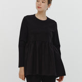 ぬくぬくギャザーブラウス