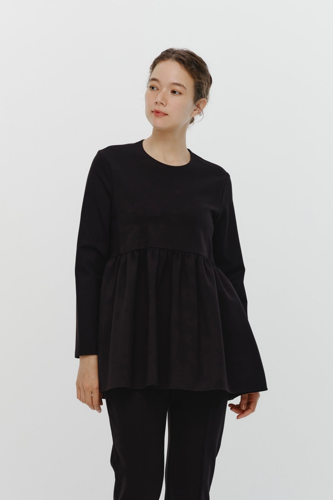 ぬくぬくギャザーブラウス
